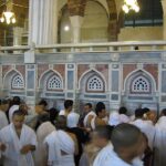 Lokasi sumur Zamzam di Mekkah, Arab Saudi