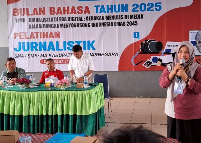 Sunarti: Pentingnya Diklat Jurnalistik sebagai Bagian dari Penguatan Literasi Sekolah