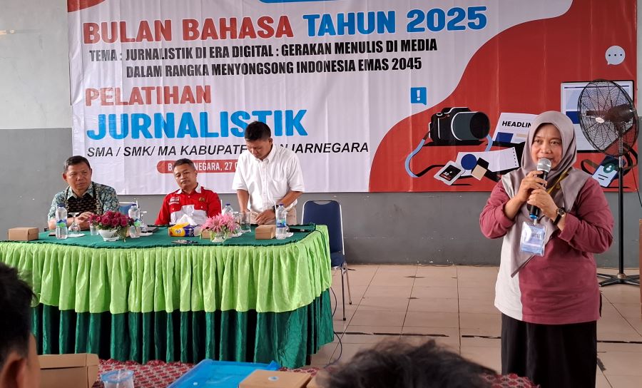 Sunarti: Pentingnya Diklat Jurnalistik sebagai Bagian dari Penguatan Literasi Sekolah