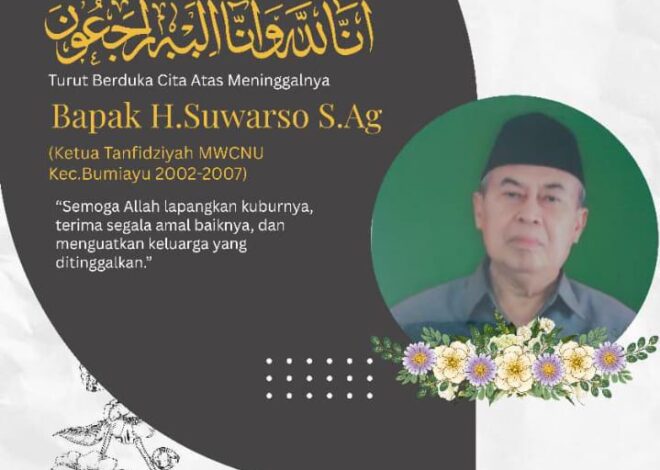H Suwarso, Mantan Ketua DPAC FKDT Kecamatan Bumiayu Brebes Wafat