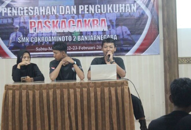 SMK Cokroaminoto 2 Banjarnegara Bentuk Paskacakra, Waka Kesiswaan: Organisasi Kesiswaan Fokus pada Kamtib dan Kedisiplinan