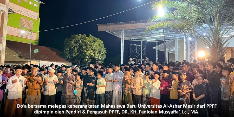 20 Santri PPFF Alumni MA Al-Musyaffa’ Kuliah di Universitas Al-Azhar Cairo Mesir