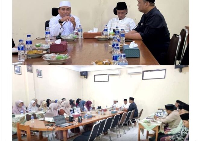 Menuju Sitem Pendidikan Terintegrasi : Dewan Asatidz Madrasah Al Musyaffa’ PPFF Diberikan Pelatihan Implementasi Digital School