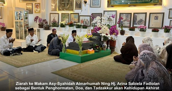 Yai Fadlolan Pimpin Doa dan Munajat Keluarga Besar PPFF Semarang untuk Hidupkan Malam Nishfu Sya’ban