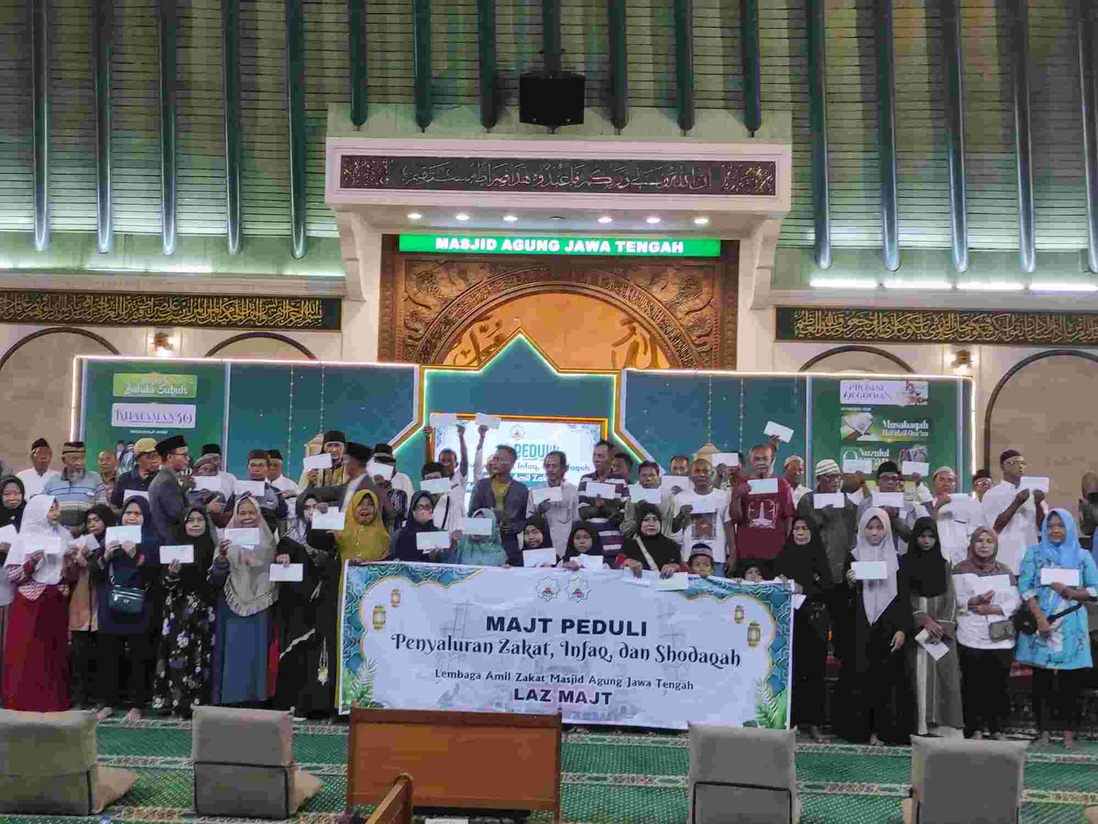 Dari Hati ke Hati, 99 Mustahik Terima Zakat Perdana LAZ MAJT di Ramadan Penuh Berkah