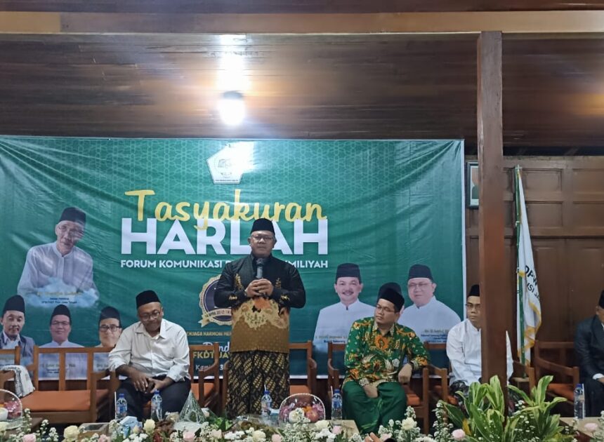 Harlah FKDT Ke-14: Saiful Mujab Tegaskan Pentingnya Penguasaan Database untuk Kemajuan Madin